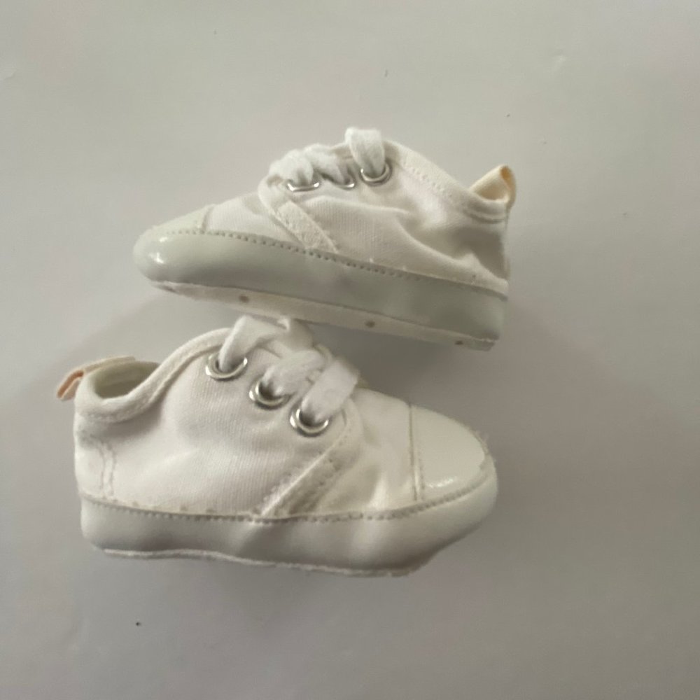 Baby Gap Lace Up Soft Shoe Size NB